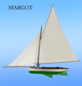 Maquette de MARGOT, Clipper d'Argenteuil